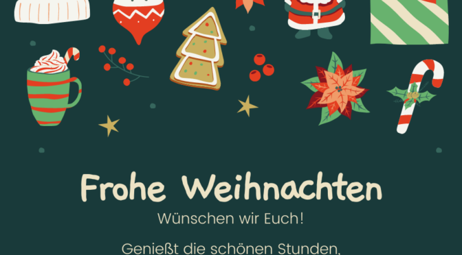 Der Schützenverein sagte Danke & wünscht eine schöne Weihnachtszeit!